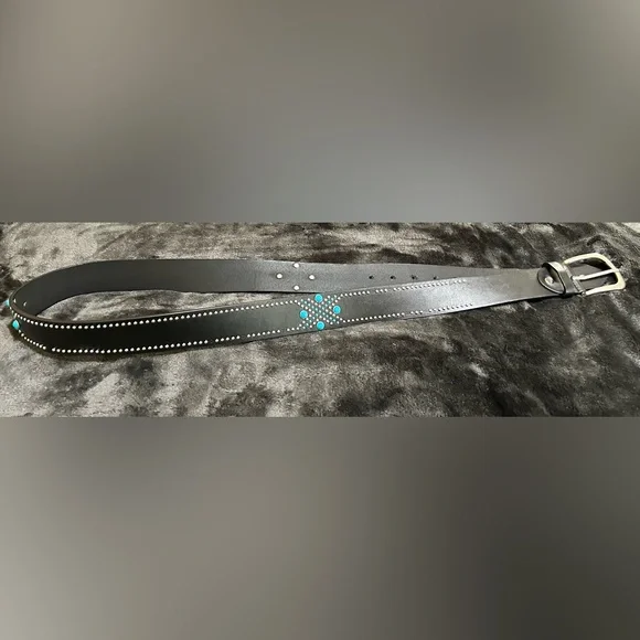 Torrid Black and Blue Studded Belt - Picture 3 of 8